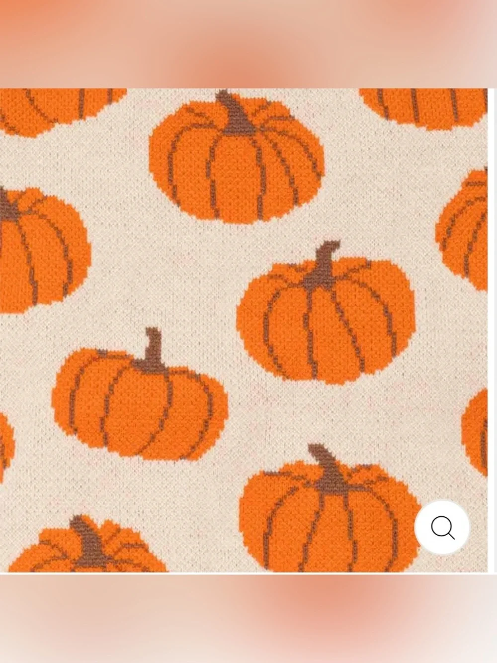 🎃PUMPKIN Dog Sweater - Antique Cream & Orange Knit Fall Pet Pullover